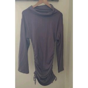 New Anthropologie Daily Practice L/S Cowl Neck Dress